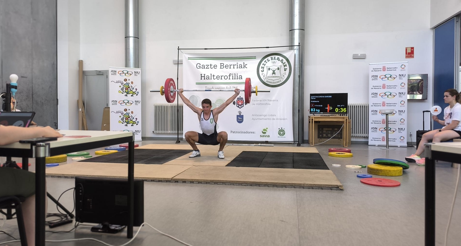 Lluvia de récords en la 3ª jornada de los XXXVIII Juegos Deportivos de Navarra